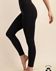 Rae Mode Butter Yoga Pants With Side Pockets Black