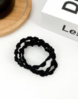 TheDivaSoap - 3PCS Colorful Wave Hair Tie,High Elastic Hair Band Set