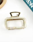 TheDivaSoap - Square Acetate Metal Clip Colorful Hair Clip
