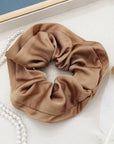 ACCITY - MALIST SENSE SILK SOLID COLOR SCRUNCHIE_CWAHA0179