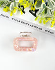 TheDivaSoap - Colorful Hollow Claw Clip, Square Hair Clip