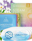 Best Beauty Group - BODY RESTORE Steam Eye Mask Spa Relax Five Packs or Single