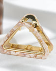 TheDivaSoap - French Minimalist Triangular Claw Clip, Eco-Friendly