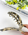 TheDivaSoap - Flat Round Hair Clip, Spring and Autumn Claw Clip
