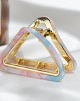 TheDivaSoap - French Minimalist Triangular Claw Clip, Eco-Friendly