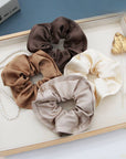 ACCITY - MALIST SENSE SILK SOLID COLOR SCRUNCHIE_CWAHA0179