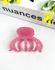 Small Pumpkin Acetate Hair Claw Clip, Eco-Friendly
