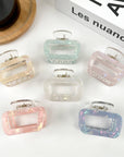 TheDivaSoap - Colorful Hollow Claw Clip, Square Hair Clip