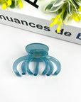 Small Pumpkin Acetate Hair Claw Clip, Eco-Friendly