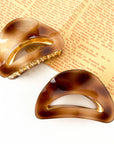 Mushroom hair clips colorful claw clip