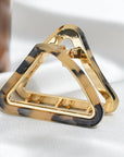 TheDivaSoap - French Minimalist Triangular Claw Clip, Eco-Friendly