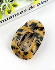 TheDivaSoap - Flat Round Hair Clip, Spring and Autumn Claw Clip