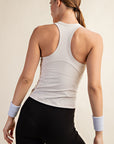BUTTER SLEEVELESS RACER BACK TANK TOP