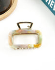 TheDivaSoap - Square Acetate Metal Clip Colorful Hair Clip