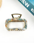 TheDivaSoap - Square Acetate Metal Clip Colorful Hair Clip
