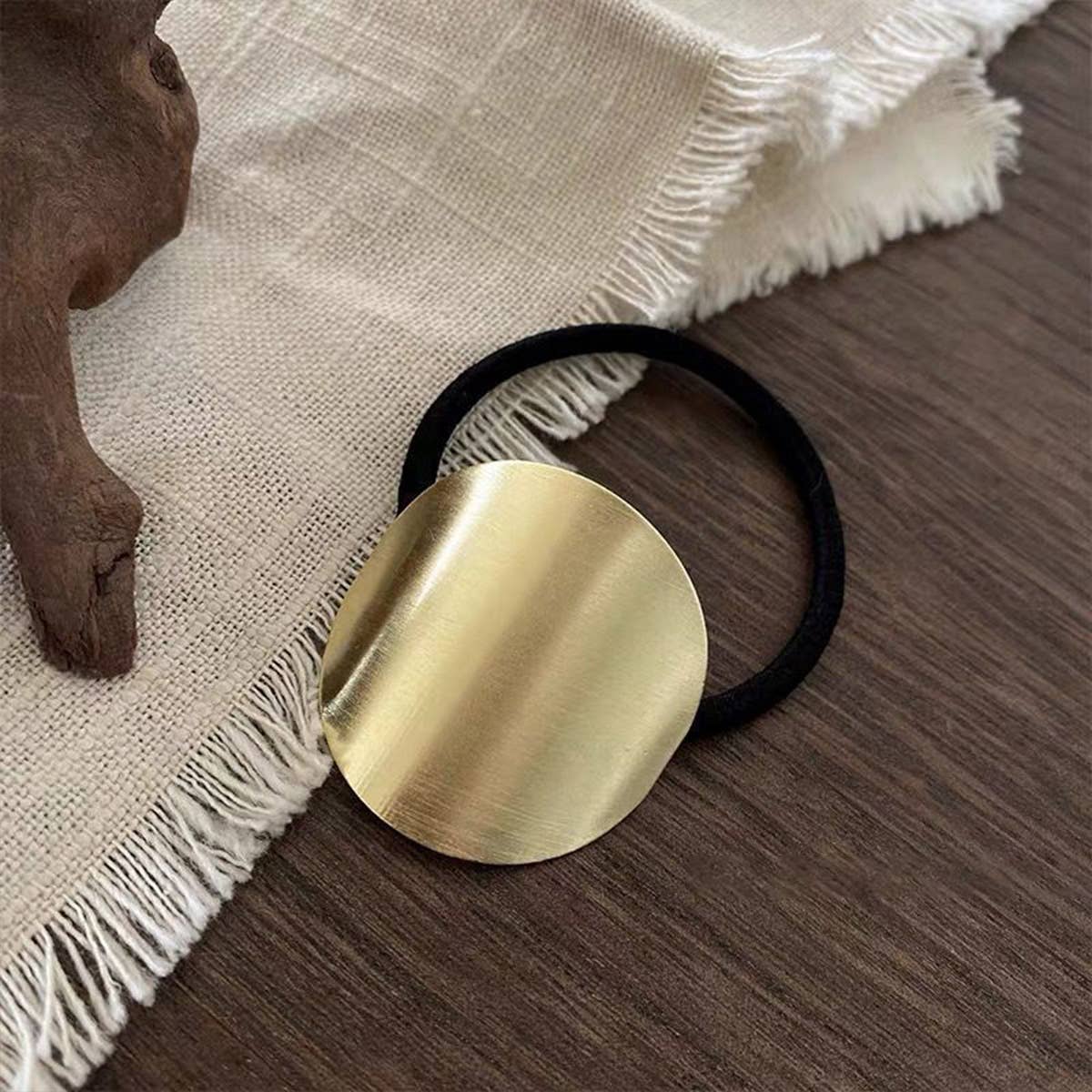 ACCITY - SIMPLE BRUSHED TEMPERAMENT HAIR SCRUNCHIES_CWAHA2661