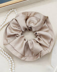 ACCITY - MALIST  SENSE SILK SOLID COLOR SCRUNCHIE_CWAHA0179