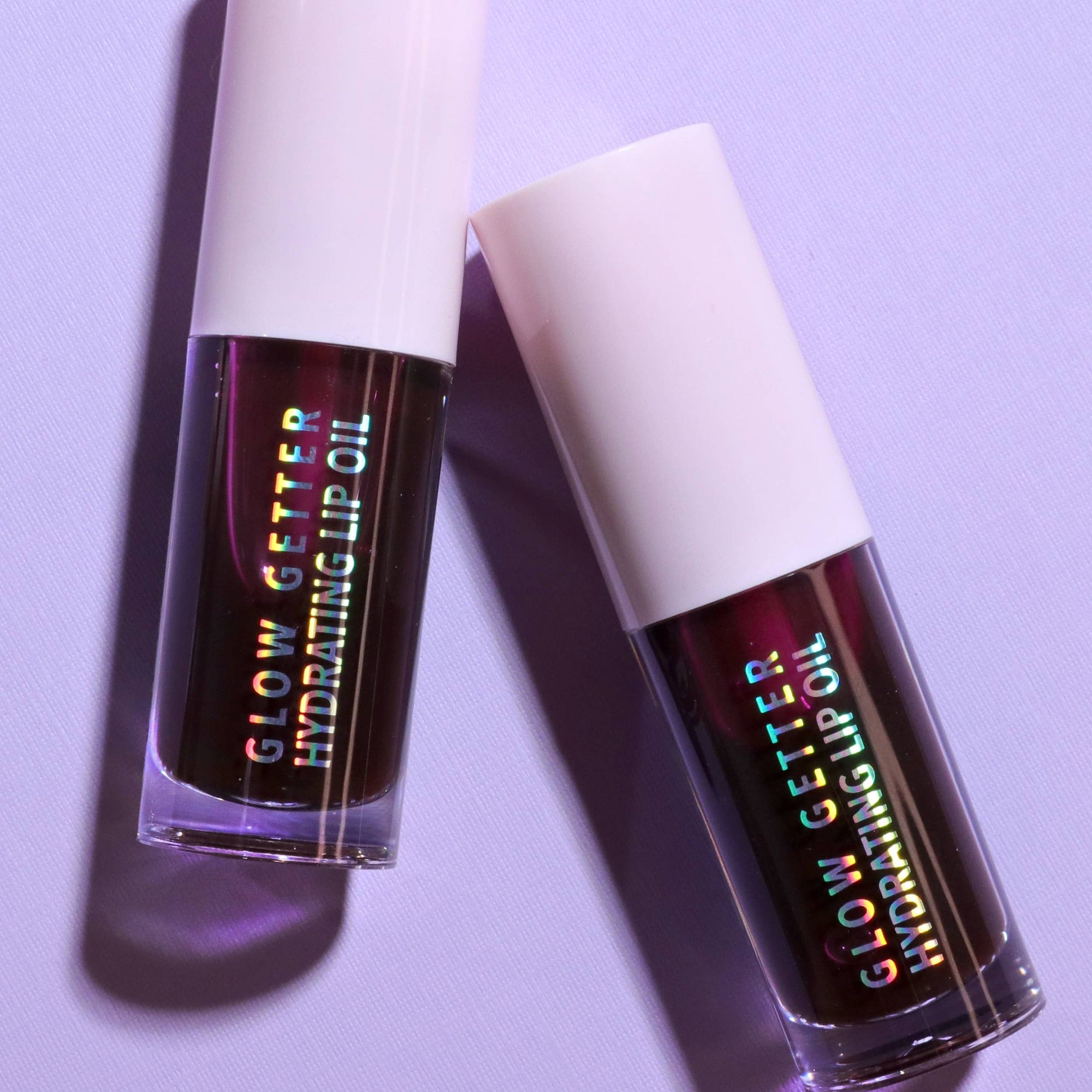 Two lip oil products 