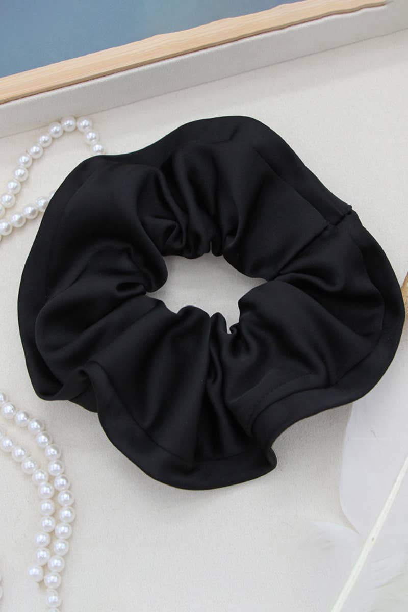 ACCITY - MALIST  SENSE SILK SOLID COLOR SCRUNCHIE_CWAHA0179