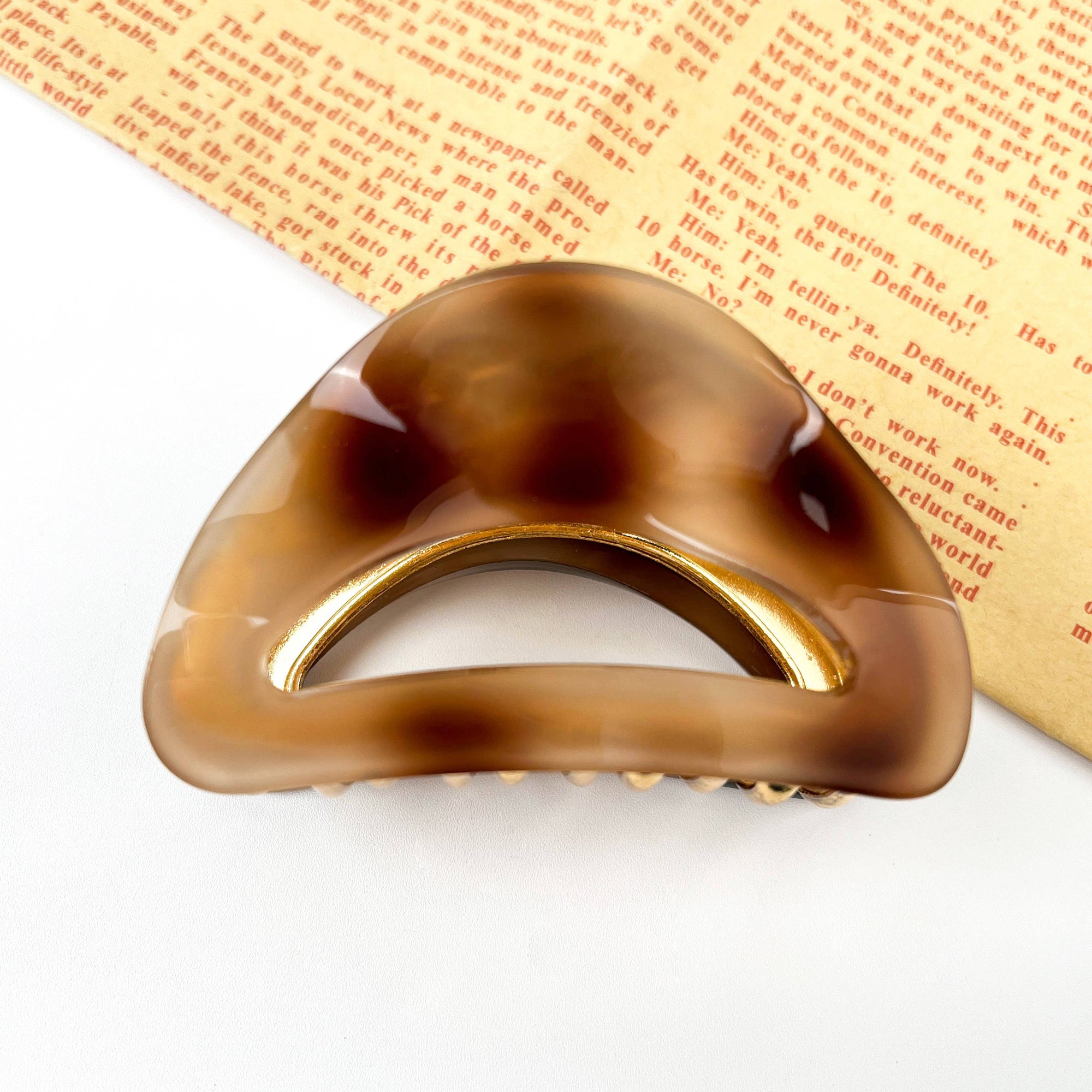 TheDivaSoap - Mushroom hair clips colorful claw clip