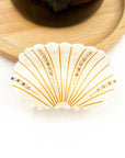 TheDivaSoap - Crystal Shell Claw Clip, Ocean Creatures Hair Clip