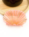 TheDivaSoap - Crystal Shell Claw Clip, Ocean Creatures Hair Clip