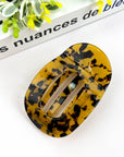 TheDivaSoap - Flat Round Hair Clip, Spring and Autumn Claw Clip