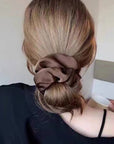ACCITY - MALIST  SENSE SILK SOLID COLOR SCRUNCHIE_CWAHA0179