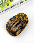 TheDivaSoap - Flat Round Hair Clip, Spring and Autumn Claw Clip
