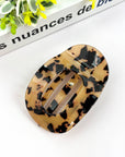 TheDivaSoap - Flat Round Hair Clip, Spring and Autumn Claw Clip