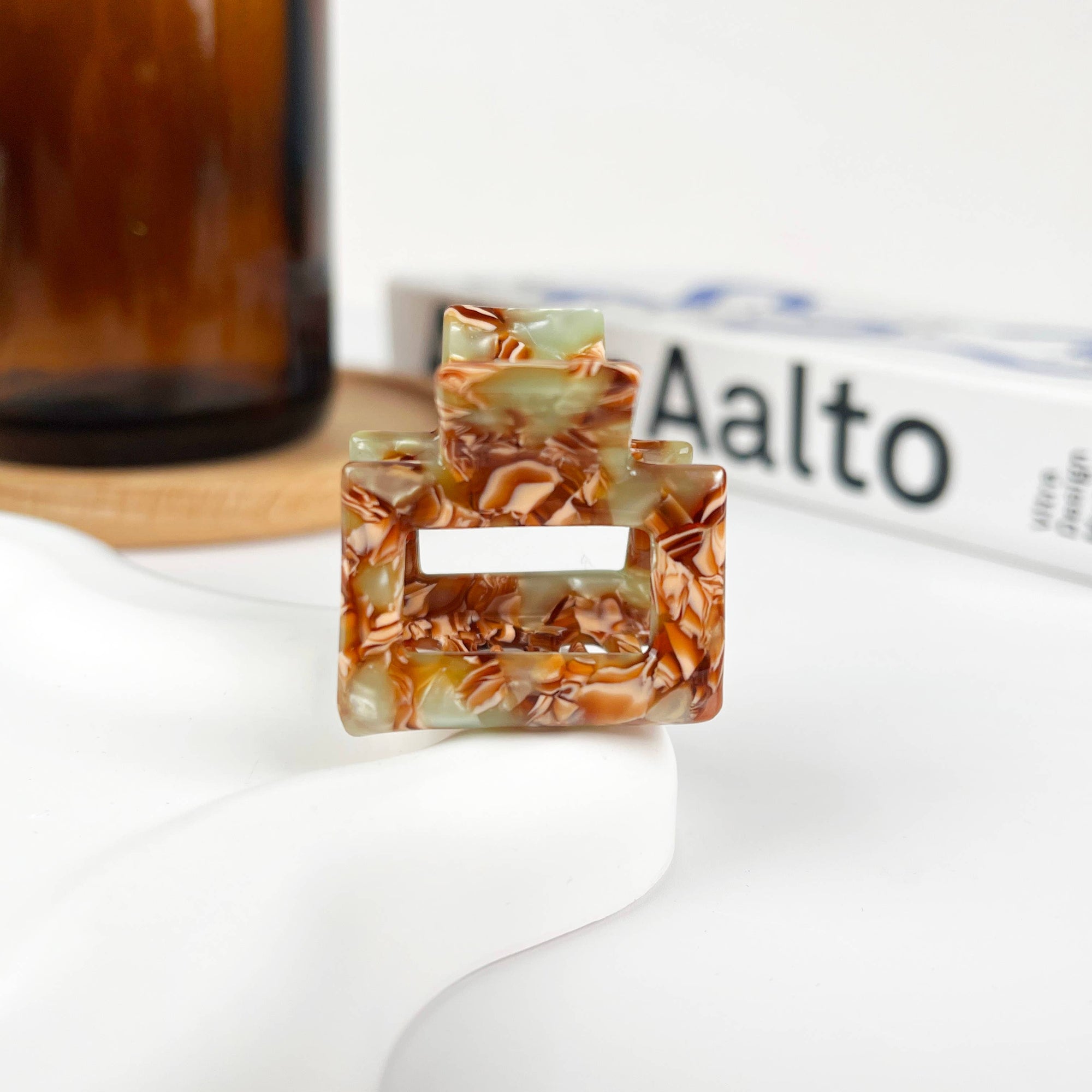 Small Square Claw Clips,Acetate Small Hair Clip