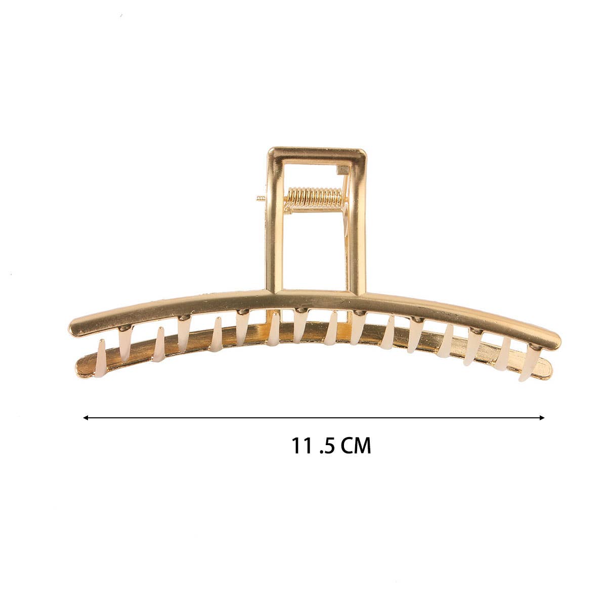 ACCITY - 6-Pack Gold Tone Metal Hair Claws, Strong Hold_CWABE0199