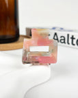 TheDivaSoap - Small Square Claw Clips,Acetate Small Hair Clip