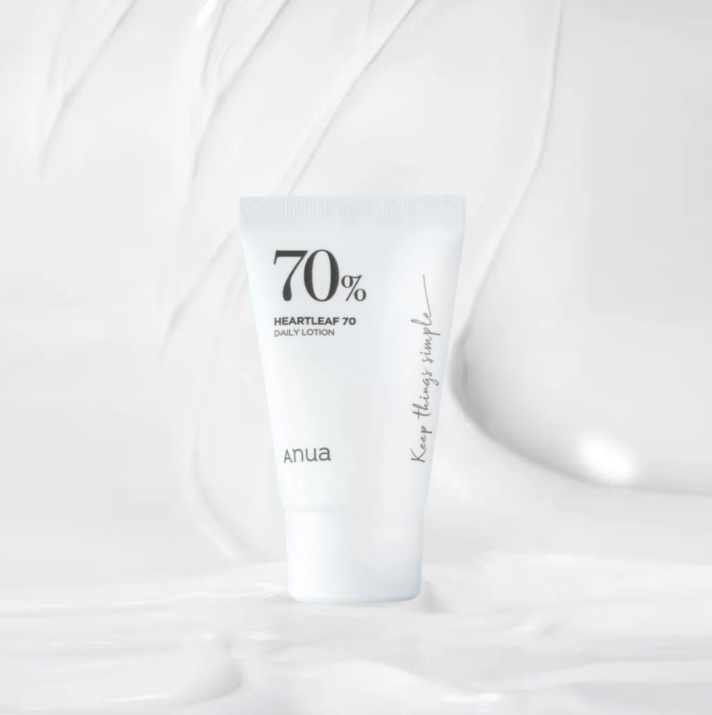 Best Beauty Group - ANUA	70% Heartleaf Daily Lotion MINI 20ml