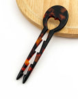 Heart Hairpin, Acetate Hair Stick with Anti-Slip Teeth